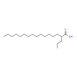 ChemSpider 2D Image | 2-Propylhexadecanamide | C19H39NO