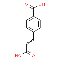 ChemSpider 2D Image | 4-(2-Carboxyvinyl)benzoic acid | C10H8O4