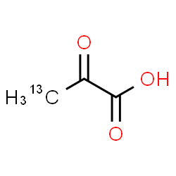 ChemSpider 2D Image | Pyruvic-3-13C acid | C213CH4O3