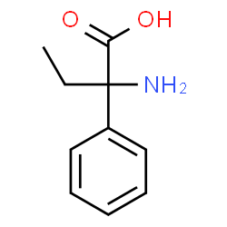 ChemSpider 2D Image | 2-ammonio-2-phenylbutanoate | C10H13NO2