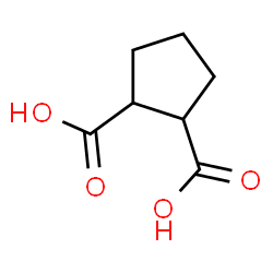 ChemSpider 2D Image | 1,2-Cyclopentanedicarboxylic acid | C7H10O4