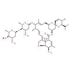 ChemSpider 2D Image | Avermectin A1b | C48H72O14