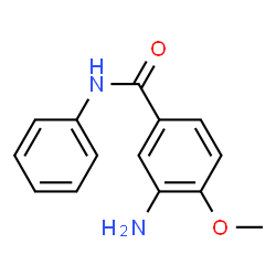 ChemSpider 2D Image | 3-Amino-4-methoxybenzanilide | C14H14N2O2