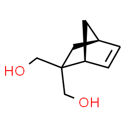 ChemSpider 2D Image | (1S,4R)-Bicyclo[2.2.1]hept-5-ene-2,2-diyldimethanol | C9H14O2