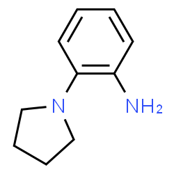 ChemSpider 2D Image | 2-pyrrolidin-1-ylaniline | C10H14N2