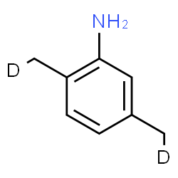 ChemSpider 2D Image | 2,5-bis(deuteriomethyl)aniline | C8H9D2N