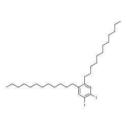 ChemSpider 2D Image | 1,2-Didodecyl-4,5-diiodobenzene | C30H52I2