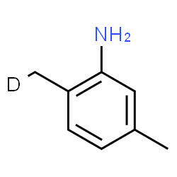 ChemSpider 2D Image | 2-(deuteriomethyl)-5-methyl-aniline | C8H10DN