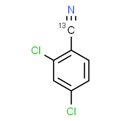 ChemSpider 2D Image | 2,4-dichlorobenzonitrile | C613CH3Cl2N