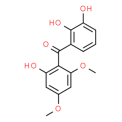 ChemSpider 2D Image | 2,2',3'-Trihydroxy-4,6-dimethoxybenzophenone | C15H14O6