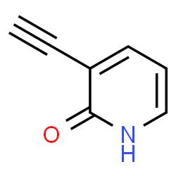 ChemSpider 2D Image | 3-ethynylpyridin-2-ol | C7H5NO