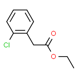 ChemSpider 2D Image | Ethyl (2-chlorophenyl)acetate | C10H11ClO2