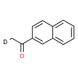ChemSpider 2D Image | 1-(2-Naphthyl)(2-~2~H_1_)ethanone | C12H9DO