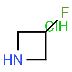 ChemSpider 2D Image | 3-Fluoroazetidine Hydrochloride | C3H7ClFN