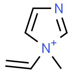 ChemSpider 2D Image | 1-Methyl-1-vinyl-1H-imidazol-1-ium | C6H9N2