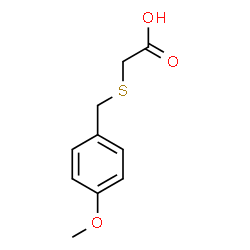 ChemSpider 2D Image | 4-Methoxybenzyl thioacetic acid | C10H12O3S
