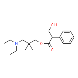 ChemSpider 2D Image | Amprotropine | C18H29NO3