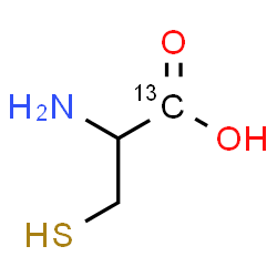 ChemSpider 2D Image | (1-~13~C)Cysteine | C213CH7NO2S