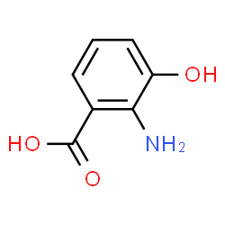 ChemSpider 2D Image | 3-Hydroxyanthranilic acid | C7H7NO3