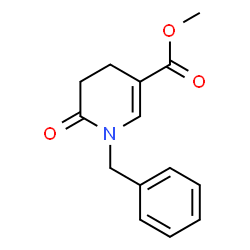 ChemSpider 2D Image | Methyl 1-benzyl-6-oxo-1,4,5,6-tetrahydro-3-pyridinecarboxylate | C14H15NO3
