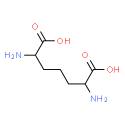 ChemSpider 2D Image | DL-2,6-Diaminopimelic acid | C7H14N2O4