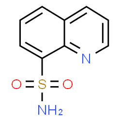 ChemSpider 2D Image | 8-Quinolinesulfonamide | C9H8N2O2S