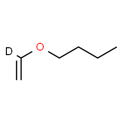 ChemSpider 2D Image | 1-[(1-~2~H)Vinyloxy]butane | C6H11DO