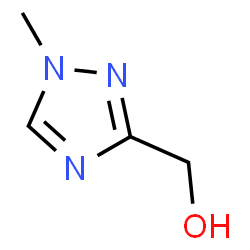 ChemSpider 2D Image | (1-Methyl-1H-1,2,4-triazol-3-yl)methanol | C4H7N3O