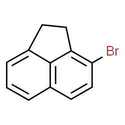 ChemSpider 2D Image | 3-bromoacenaphthene | C12H9Br