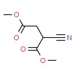 ChemSpider 2D Image | Dimethyl 2-cyanosuccinate | C7H9NO4