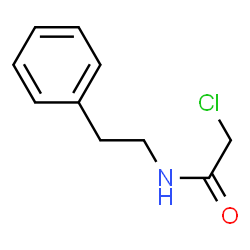 ChemSpider 2D Image | 2-Chloro-N-phenethylacetamide | C10H12ClNO