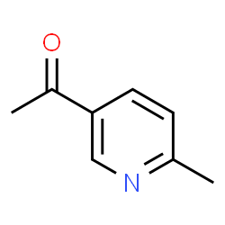 ChemSpider 2D Image | 2-methyl-5-acetylpyridine | C8H9NO