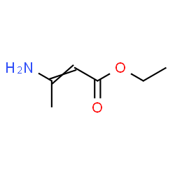 ChemSpider 2D Image | Ethyl 3-amino-2-butenoate | C6H11NO2