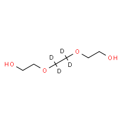 ChemSpider 2D Image | 2,2'-[(~2~H_4_)-1,2-Ethanediylbis(oxy)]diethanol | C6H10D4O4