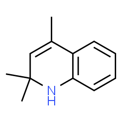 ChemSpider 2D Image | 1,2-Dihydro-2,2,4-trimethylquinoline | C12H15N