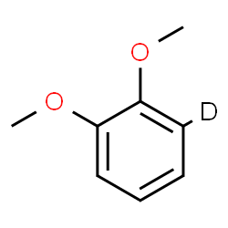 ChemSpider 2D Image | 1-deuterio-2,3-dimethoxy-benzene | C8H9DO2