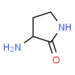 ChemSpider 2D Image | 3-AMINO-2-PYRROLIDONE | C4H8N2O