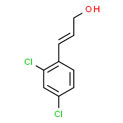 ChemSpider 2D Image | 3-(2,4-Dichlorophenyl)prop-2-en-1-ol | C9H8Cl2O