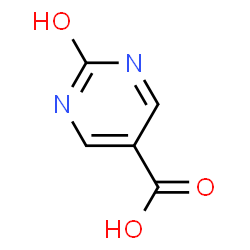 ChemSpider 2D Image | 2-Hydroxypyrimidine-5-carboxylic acid | C5H4N2O3