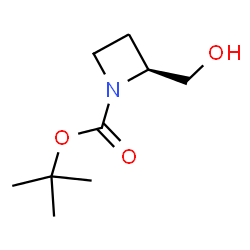 ChemSpider 2D Image | (S)-1-Boc-2-azetidinemethanol | C9H17NO3