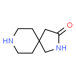 ChemSpider 2D Image | 2,8-Diazaspiro[4.5]decan-3-one | C8H14N2O