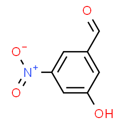 ChemSpider 2D Image | 3-Hydroxy-5-nitrobenzaldehyde | C7H5NO4