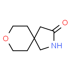 ChemSpider 2D Image | 8-Oxa-2-azaspiro[4.5]decan-3-one | C8H13NO2
