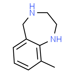 ChemSpider 2D Image | 9-Methyl-2,3,4,5-tetrahydro-1H-1,4-benzodiazepine | C10H14N2