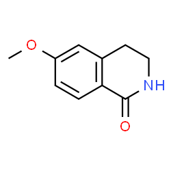 ChemSpider 2D Image | 6-Methoxy-3,4-dihydro-1(2H)-isoquinolinone | C10H11NO2