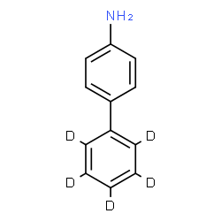 ChemSpider 2D Image | 4-(2',3',4',5',6'-~2~H_5_)Biphenylamine | C12H6D5N