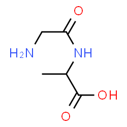 ChemSpider 2D Image | Gly-Ala | C5H10N2O3