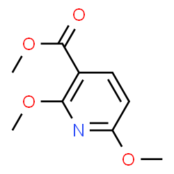 ChemSpider 2D Image | Methyl 2,6-dimethoxynicotinate | C9H11NO4