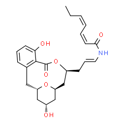 ChemSpider 2D Image | (-)-Apicularen A | C25H31NO6