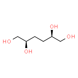 ChemSpider 2D Image | (2R,5R)-hexane-1,2,5,6-tetrol | C6H14O4